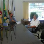 Deputado Afonso com o Prefeito Gustavo