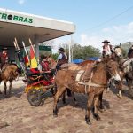 Chegada da Chama Crioula em Manoel Viana