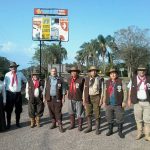 Chegada da Chama Crioula em Manoel Viana