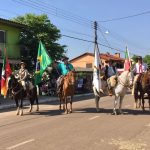 Vice-Prefeito José Luiz Rosso, Coordenador da CMT Luiz Morais, Presidente da Câmara de Vereadores Marina Porto, Deny Lamberty