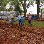 Inicio das Obras na Rua Benicio Guareschi