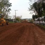 Inicio das Obras na Rua Benicio Guareschi