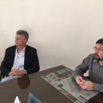 Deputado Afonso Motta Visita Manoel Viana