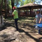 Mutirão de limpeza e embelezamento na Praia e Camping Rainha do Sol