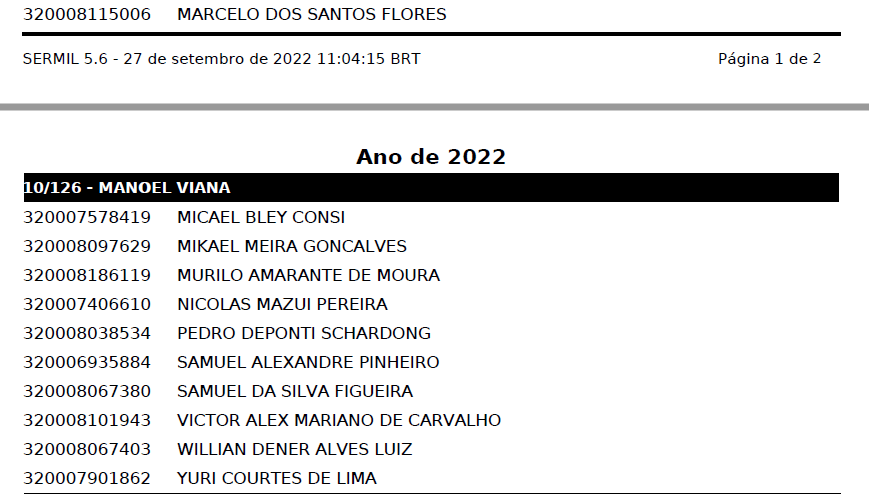 Junta militar convoca reservistas de 2017 a 2022 para Exercício de