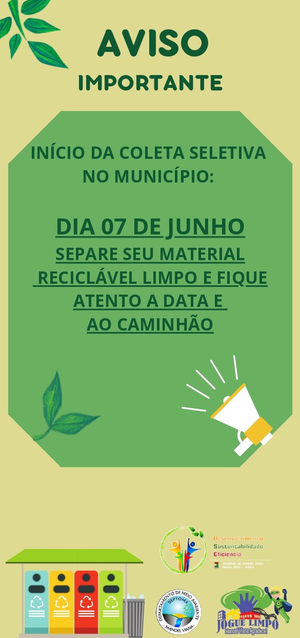 Prefeitura Municipal de Osório - Jogue Limpo promove a conscientização  Programa não recolhe o lixo e sim incentiva o descarte correto O Programa Jogue  Limpo é resultado de uma iniciativa da primeira-dama