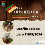 Desfile Farroupilha 2024 Adiado