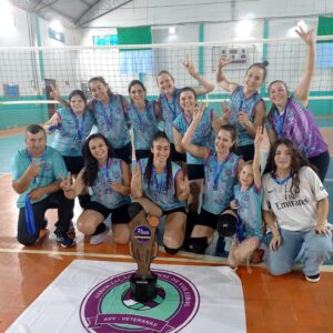 AVV Veteranas é vice-campeã da 2ª Integração Regional de Voleibol Feminino