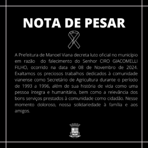 Nota de Pesar