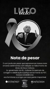 Nota de Pesar