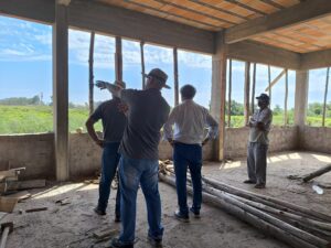 Visitações em Obras finalizadas e em andamento.